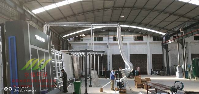 洛陽(yáng)蘭宇玻璃廢氣處理