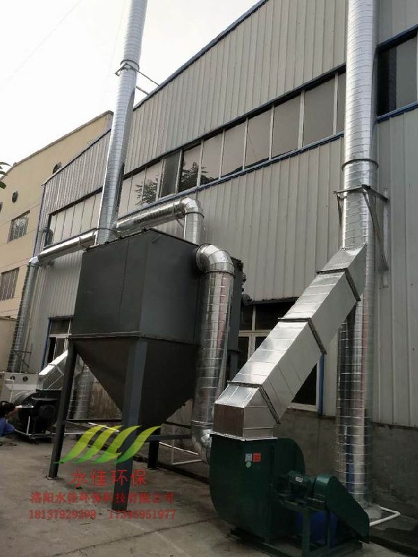 洛陽(yáng)誠(chéng)創(chuàng)耐磨材料有限公司廢氣除塵系統(tǒng)